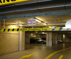 Height Clearance Signage